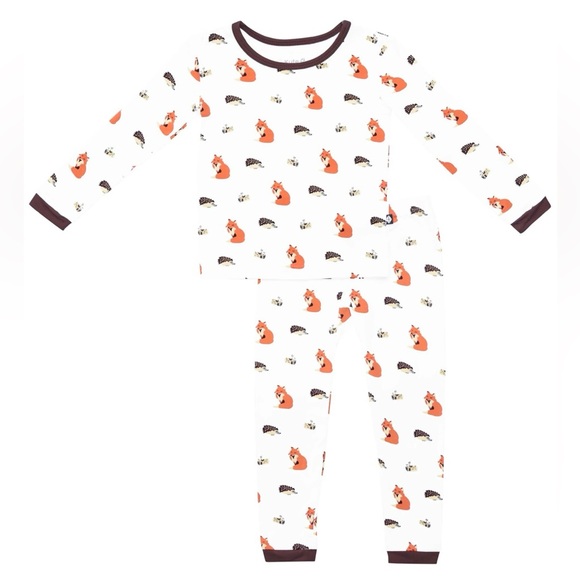 Long sleeve pajamas in Sienna Woodland (Sz8) - Picture 4 of 7